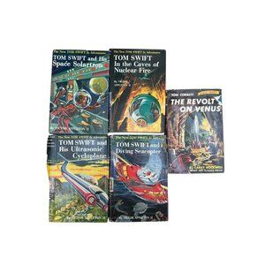 1954 Tom Corbett Revolt On Venus Hardcover Book WITH Dust Jacket Rockwell 1950s